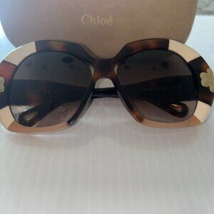 Vintage Chloe Sunglasses, with case, made in Italy